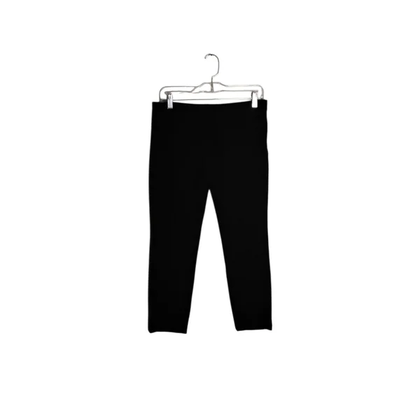 Banana Republic Women's 6 Black Pockets Belt Loops Crop Pant - Picture 2 of 5